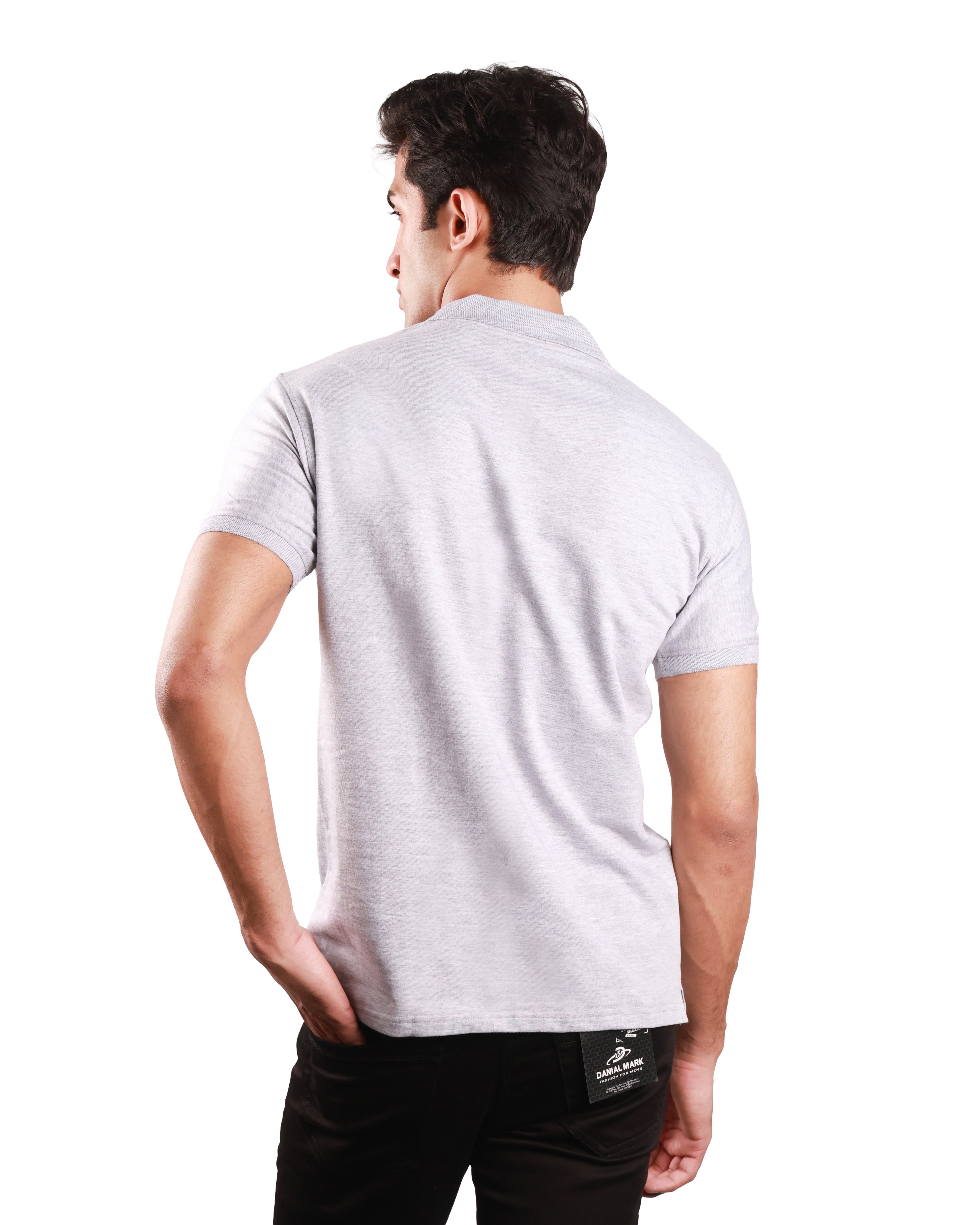 Limited Edition - Heavy Duty Polo - Melange Grey